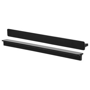 IKEA HACKÅS HACKAS Handle, Anthracite, 11 13/16”, 2 Pack (503.424.78) NEW